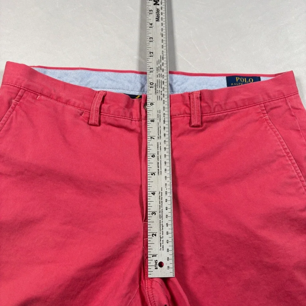 Polo‎ Ralph Lauren The Polo Chino Mens 32/32 Coarl Stretch Slim Fit Twill Pants